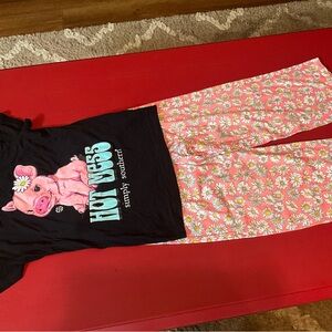 Youth small girls simply southern matching set